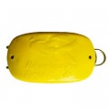 Груз поясной DeepWreck МЫШЬ быстросъемный с пластиковым покрытием желтый 1кг
