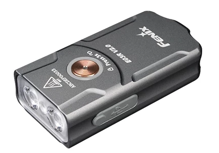 Фонарь Fenix E03R EDC v2.0 gray