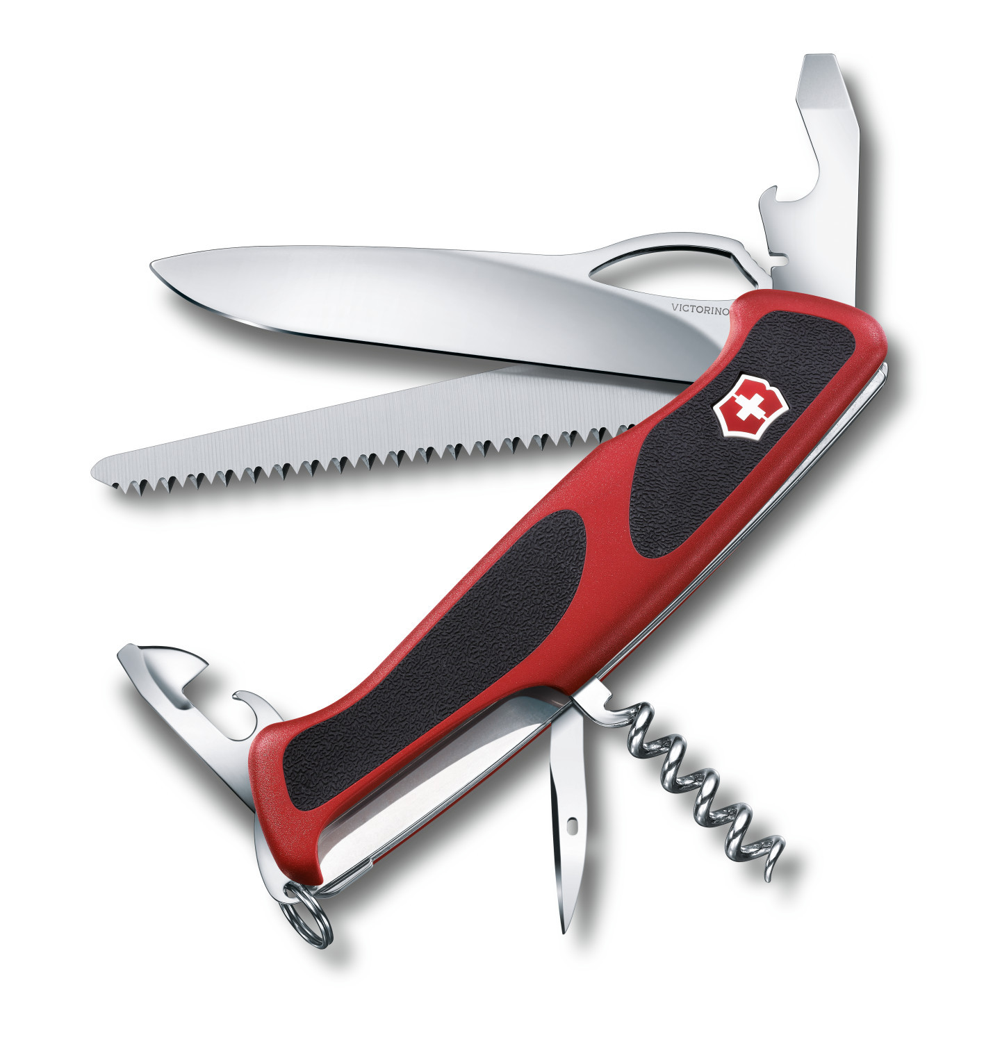 Нож Victorinox RANGERGRIP 79 красный/черный