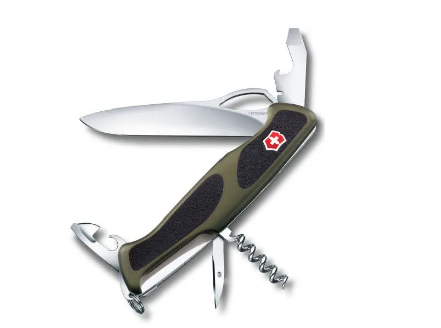 Нож Victorinox RANGERGRIP 61 зеленый/черный