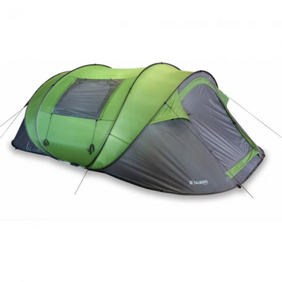 Палатка Talberg SOLAR QUICK 5 зелёная (система быстрой установки)