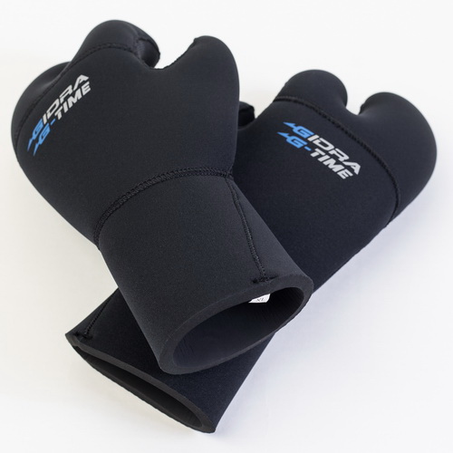 Рукавицы неопреновые трехпалые Gidra (G-Time) спандура 9мм