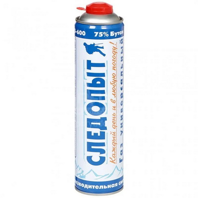 Картридж газовый Следопыт 336 всесезонный резьбовой