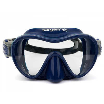 Маска подводная Sargan АГИДЕЛЬ KIDS (т.синий силикон) т.синяя
