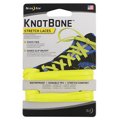 Шнурки NiteIze KNOT BONE STRETCH LACELOCK 2шт