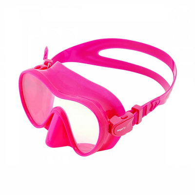 Маска подводная Sargan АГИДЕЛЬ (розовый силикон) розовая