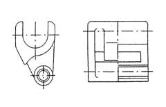 Литье Тритон Петля одинарная