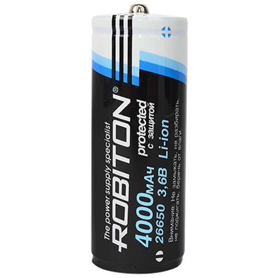 Аккумулятор 26650 Robiton 4000mAh (уценка)