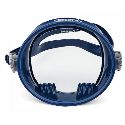 Маска подводная Sargan КЛАССИКА (т.синий силикон) т.синяя (без бокса)
