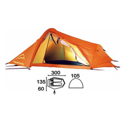 Палатка Normal ОТШЕЛЬНИК N желтая (Уценка, истёк срок хранения, гарантия 14 дней)