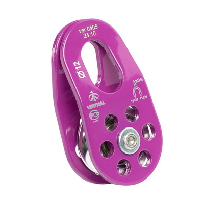 Блок-ролик Вертикаль ОДИНАРНЫЙ С ПОДШИПНИКОМ дюраль