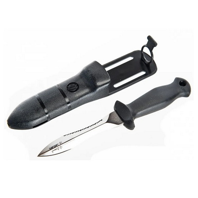 Нож подводный Sargan ТУРГОЯК- СТРОПОРЕЗ зеркальный