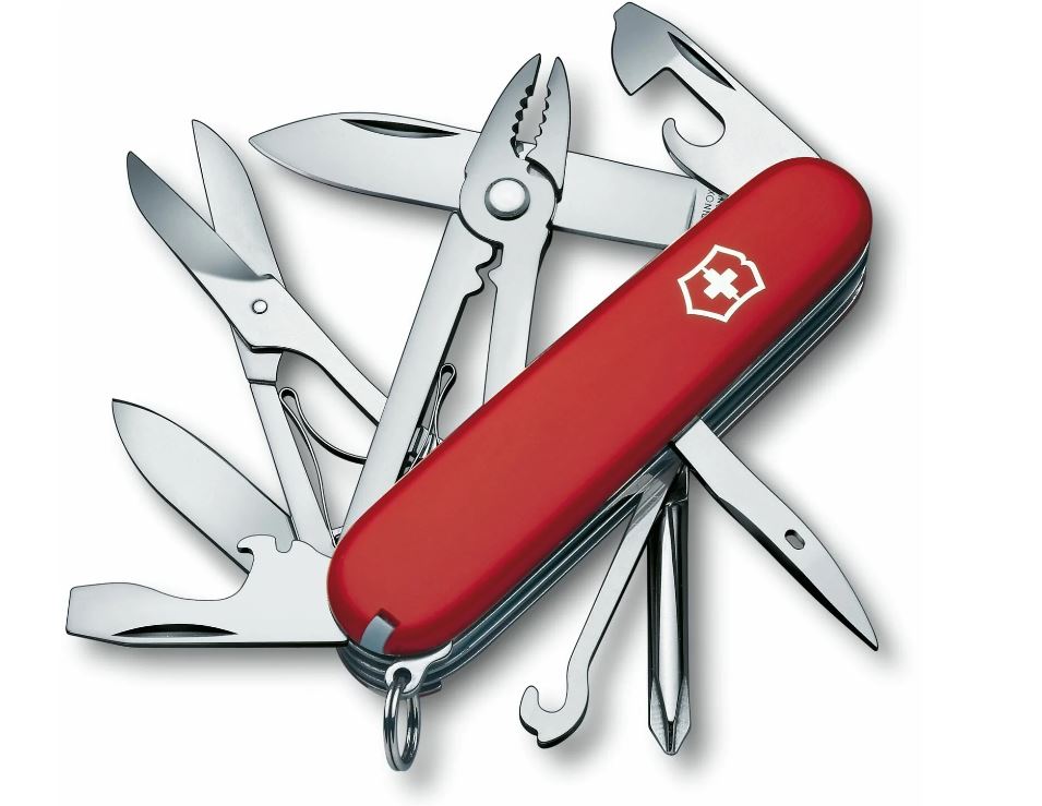 Нож Victorinox DELUX TINKER красный