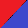 синий/красный